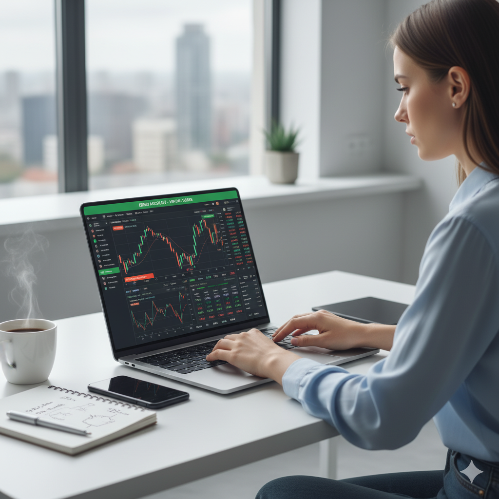 Gemini_Generated_Image_onnl2zonnl2zonnl (1) Beginner Forex trader laptop irratti demo account irratti practice gochaa jiru