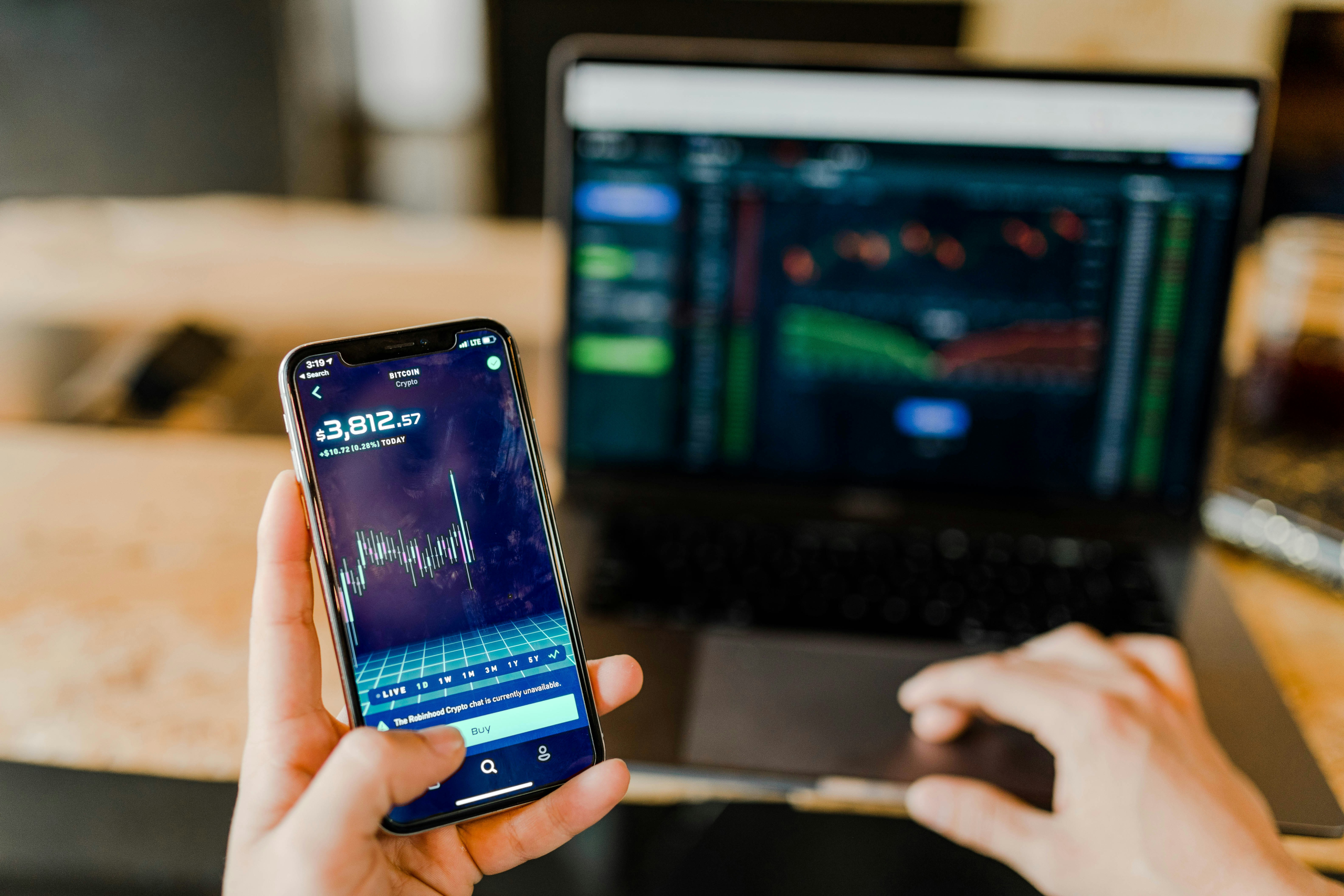 Forex trader.png Beginner Forex trader feeling stressed after financial losses in online trading