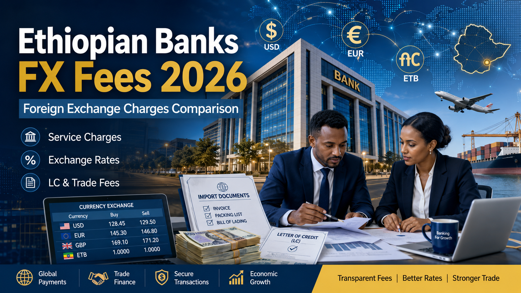 ethiopian-bank-foreign-exchange-fees-2026 Foreign Exchange Related Fees and Charges of Ethiopian Banks 2026